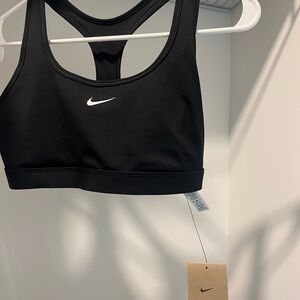 Nike Women's Black and White Sports Bra
